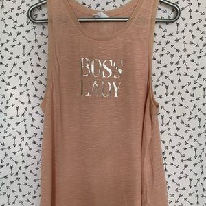 Athletic Collection Women’s XL Tank Top Pink